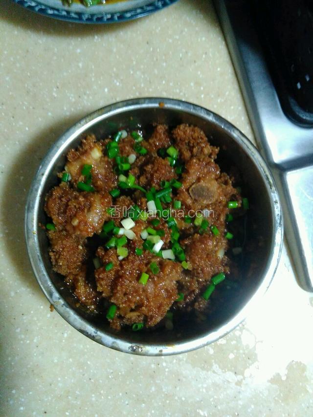 蒸麻辣茄子配粉蒸排骨