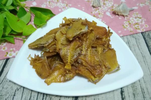 香煎扒皮鱼干的做法图解8