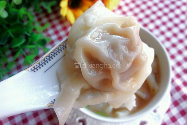 卷心菜猪肉馄饨的做法图解11