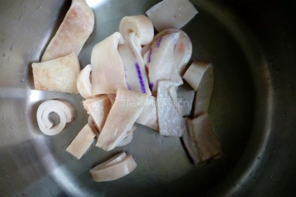 肉皮酱豇豆的做法图解4