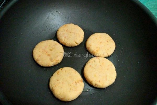 芝麻馅红薯饼的做法图解8