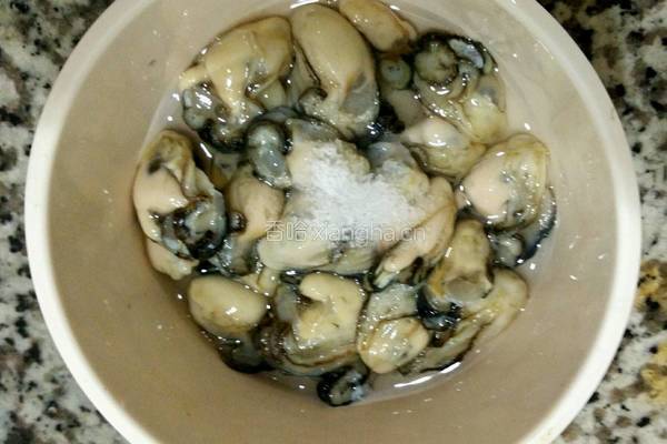 海蛎子豆腐汤的做法图解2