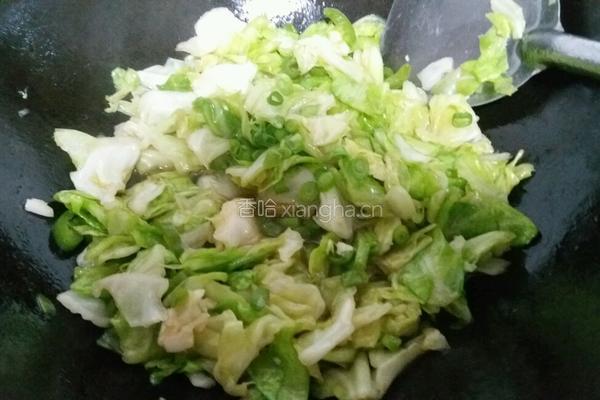 手撕卷心菜的做法图解5