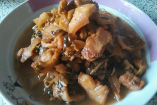 梅菜烧肉的做法图解6