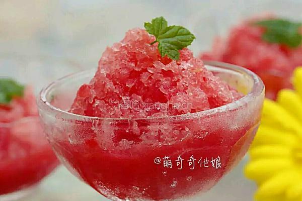 西瓜沙冰的做法图解8