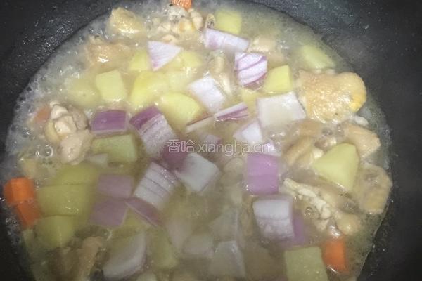 咖喱土豆香焖鸡翅的做法图解5