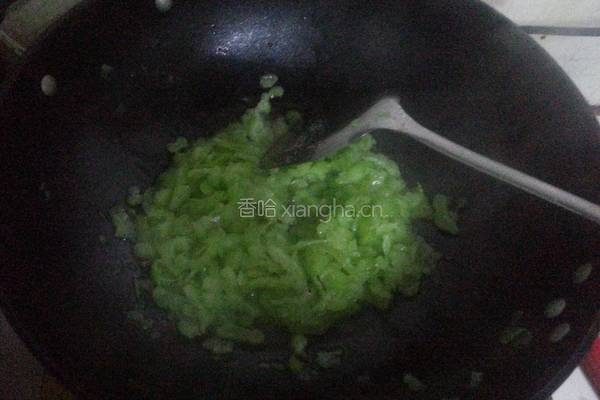 苦瓜煎蛋的做法图解5