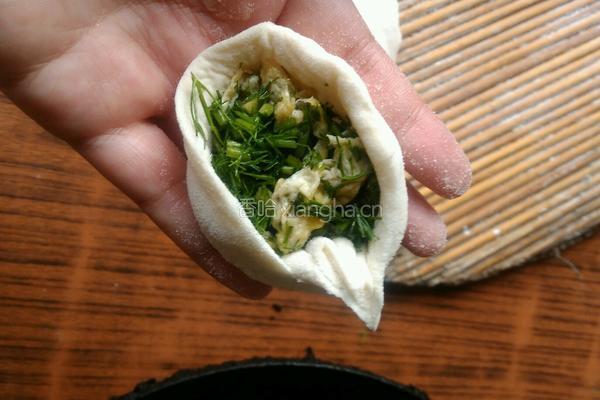 鸡蛋茴香包子的做法图解8