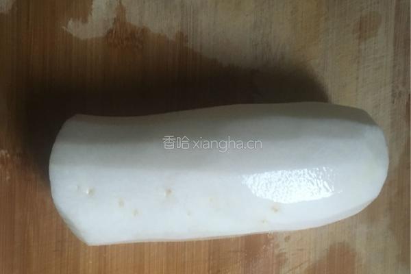清炒白萝卜丝的做法图解1