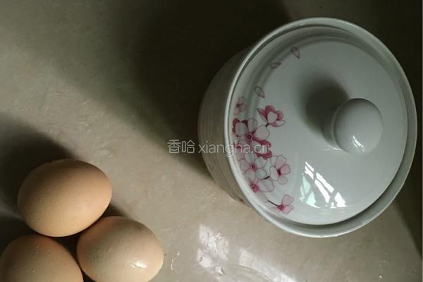 水蒸蛋的做法图解1