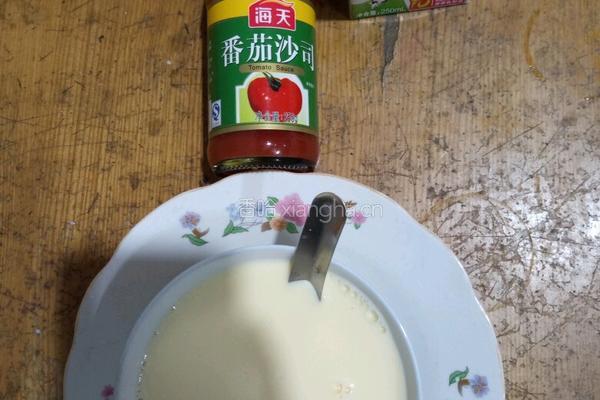 牛奶鸡蛋羹的做法图解3