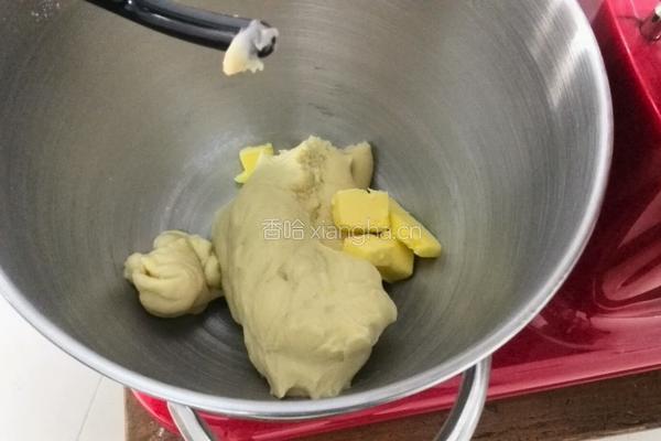 牛角咸面包的做法图解4