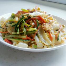炒米皮的做法[图]