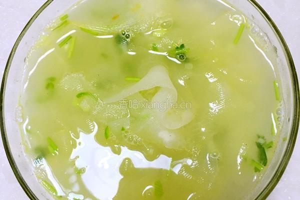 老黄瓜汤的做法图解4