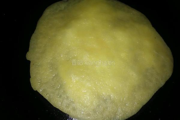 绿豆芽煎饼的做法图解5