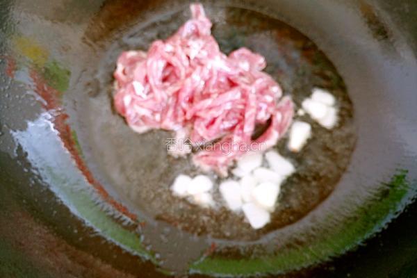 彩椒芹菜炒肉丝的做法图解5