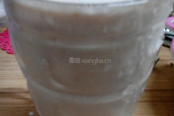 蜜桃牛奶汁的做法图解4