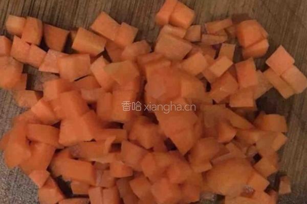 什锦炒饭的做法图解2