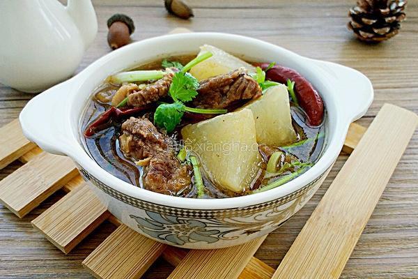 萝卜炖牛肉的做法图解9