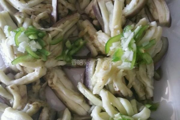 清蒸菊花茄的做法图解3