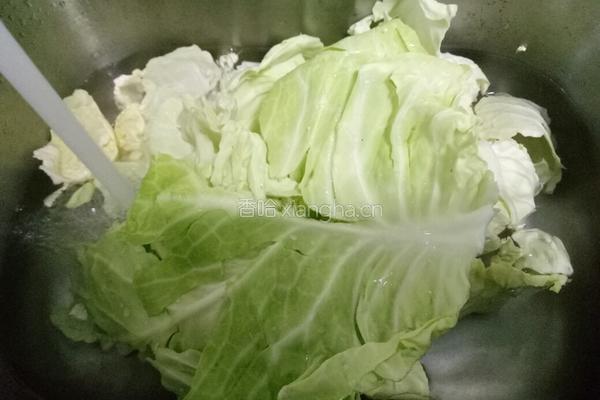 爆炒酸辣卷心菜的做法图解2