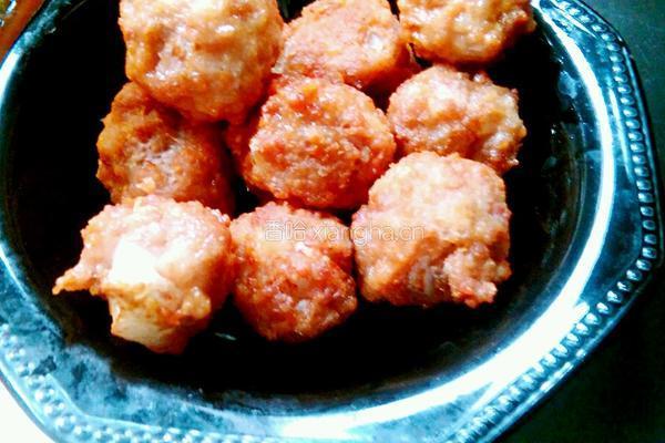 肉丸子包白萝卜的做法图解12