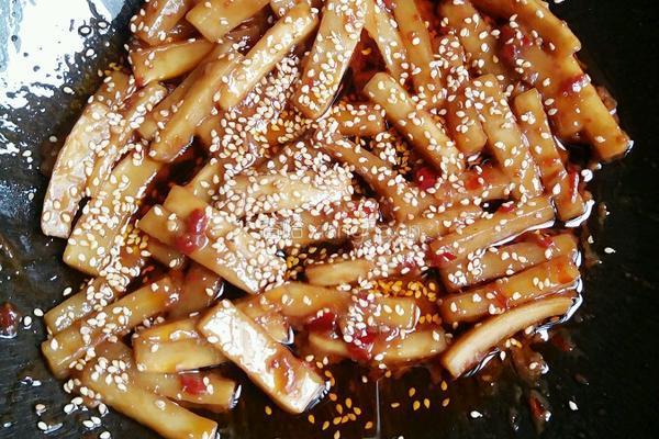 香辣萝卜条的做法图解10