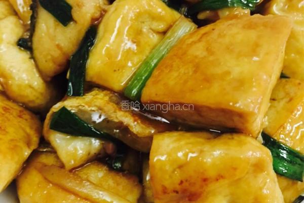 香煎豆腐焖鱼块的做法图解11