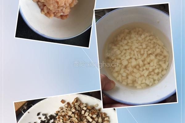 鸡肉炸酱面的做法图解2
