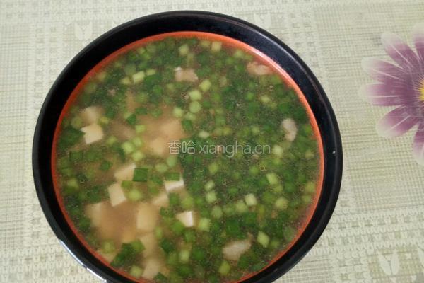 肉沫豆腐汤的做法图解9