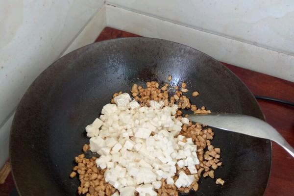 肉沫豆腐汤的做法图解5
