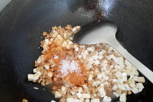 肉沫豆腐汤的做法图解6