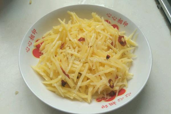 香辣土豆丝的做法图解6