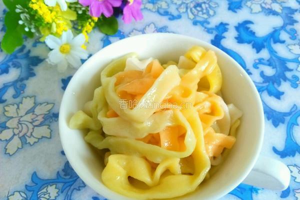 四彩手擀面的做法图解10