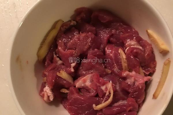 鲜菇炒牛肉的做法图解1