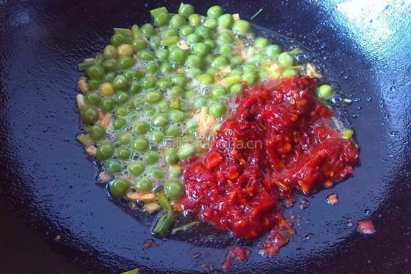 香辣青豆烧豆腐的做法图解5