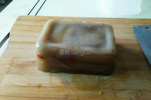 水晶皮冻的做法图解10