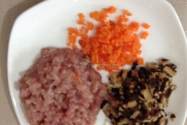 白萝卜猪肉卷的做法图解3