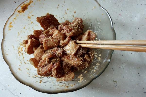 粉蒸肉的做法图解9