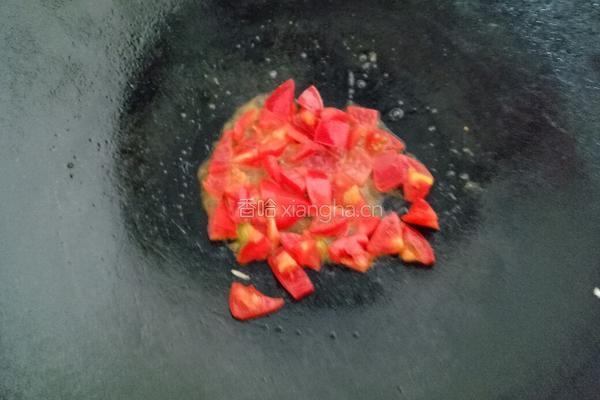 圣女果杂蔬鸡蛋炒饭的做法图解5