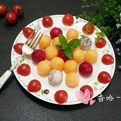 哈密瓜拼盘的做法[图]