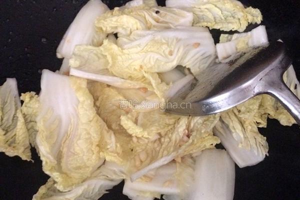 醋溜大白菜的做法图解7