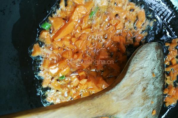 胡萝卜炒饭的做法图解6