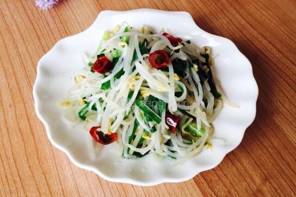 韭菜炒绿豆芽的做法图解8