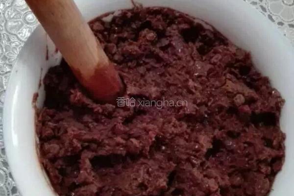 红豆酥的做法图解1
