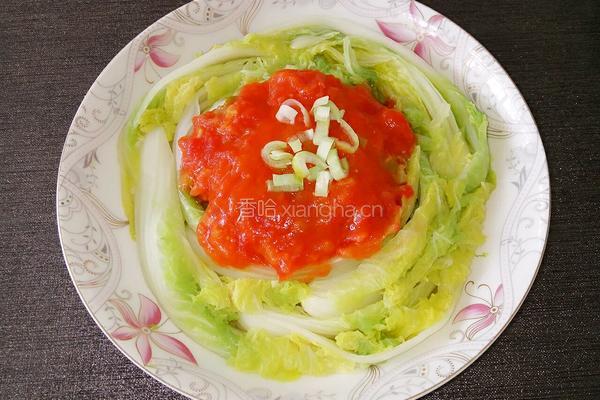 茄汁娃娃菜的做法图解6