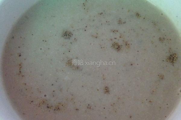香菇牛奶浓汤的做法图解7