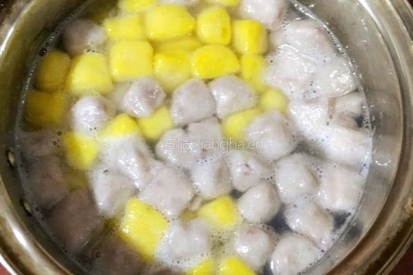牛奶南芋西米露的做法图解7