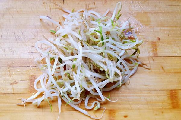 绿豆芽鸡蛋饼的做法图解2