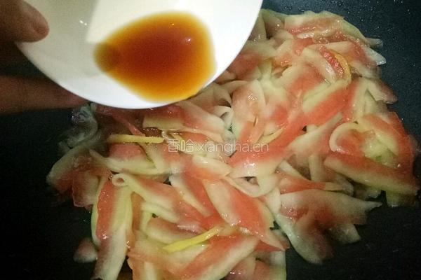 爽脆西瓜皮的做法图解6
